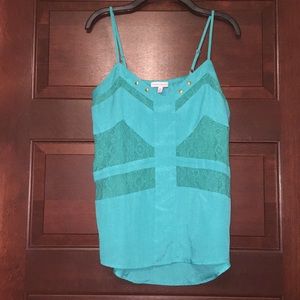 Teal tank top
